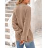 imagePRETTYGARDEN Womens Winter Sweaters Casual Crew Neck Long Sleeve Pullover Ribbed Knit Loose Fit Sweater TopsCamel