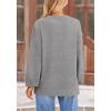 imagePRETTYGARDEN Womens Winter Sweaters Casual Crew Neck Long Sleeve Pullover Ribbed Knit Loose Fit Sweater TopsGrey
