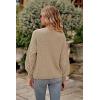 imagePRETTYGARDEN Womens 2025 Winter Pullover Sweater Casual Long Sleeve Crewneck Loose Chunky Knit Jumper Tops BlouseApricot