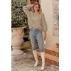 imagePRETTYGARDEN Womens 2025 Winter Pullover Sweater Casual Long Sleeve Crewneck Loose Chunky Knit Jumper Tops BlouseApricot