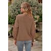 imagePRETTYGARDEN Womens 2025 Winter Pullover Sweater Casual Long Sleeve Crewneck Loose Chunky Knit Jumper Tops BlouseCamel