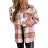 Plaid Pink White