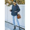 imagePRETTYGARDEN Womens Fashion Winter Coat Sherpa Fleece Faux Fur Shearling Oversized Trendy Jackets Warm OuterwearBlue