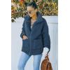 imagePRETTYGARDEN Womens Fashion Winter Coat Sherpa Fleece Faux Fur Shearling Oversized Trendy Jackets Warm OuterwearBlue