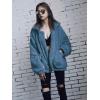 imagePRETTYGARDEN Womens Fashion Winter Coat Sherpa Fleece Faux Fur Shearling Oversized Trendy Jackets Warm OuterwearDark Blue