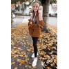 imagePRETTYGARDEN Womens Fashion Winter Coat Sherpa Fleece Faux Fur Shearling Oversized Trendy Jackets Warm OuterwearGolden