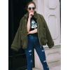 imagePRETTYGARDEN Womens Fashion Winter Coat Sherpa Fleece Faux Fur Shearling Oversized Trendy Jackets Warm OuterwearGreen