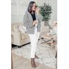 imagePRETTYGARDEN Womens Fashion Winter Coat Sherpa Fleece Faux Fur Shearling Oversized Trendy Jackets Warm OuterwearGrey