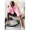 imagePRETTYGARDEN Womens Fashion Winter Coat Sherpa Fleece Faux Fur Shearling Oversized Trendy Jackets Warm OuterwearPink