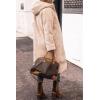 imagePRETTYGARDEN Womens 2025 Winter Fashion Clothes Oversized Shearling Fleece Long Coats JacketsLight Army Green