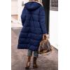 imagePRETTYGARDEN Womens 2025 Winter Fashion Clothes Oversized Shearling Fleece Long Coats JacketsNavy