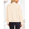 imagePRETTYGARDEN Womens Bomber Jackets Winter Trendy Varsity Jackets Shackets Button Down Cropped Coats with PocketsBeige