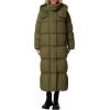 imagePRETTYGARDEN Womens Winter Long Puffer Coats Hooded Zip Up Casual Thickened Down Jackets Trendy Warm Clothes OuterwearArmy Green