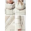 imagePRETTYGARDEN Womens Winter Long Puffer Coats Hooded Zip Up Casual Thickened Down Jackets Trendy Warm Clothes OuterwearDark Brown