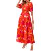 Floral Orange