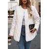 imagePRETTYGARDEN Womens Fall Clothes Trendy Casual Lightweight Jackets Oversized Winter Coat Outerwear with PocketsBeige
