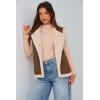 imagePRETTYGARDEN Womens Fall Fashion Faux Suede Vest Casual Sleeveless Button Down Fleece Sherpa Jacket Winter Coats OuterwearCoffee