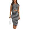 Striped Black