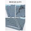 imagePRETTYGARDEN Womens Fall Bodycon Party Dress Casual Long Sleeve Tie Waist Fitted Sheath Pencil Dresses with PocketsStripe Dark Blue