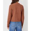 imagePRETTYGARDEN Womens Knit Cardigan Sweaters Casual Long Sleeve Open Front Button Down Trendy Jackets OuterwearBrown