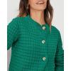 imagePRETTYGARDEN Womens Knit Cardigan Sweaters Casual Long Sleeve Open Front Button Down Trendy Jackets OuterwearGreen