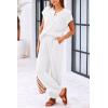 imagePRETTYGARDEN Womens Two Piece Outfits Sweater Sets Knit Pullover Tops And High Waisted Pants Matching Tracksuit Sweatsuit SetButton White