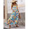 imagePRETTYGARDEN Womens Dresses 2025 Summer Floral Sleeveless Maxi Dress Casual Spaghetti Strap Tiered Flowy Beach Long DressFblue
