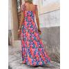imagePRETTYGARDEN Womens Dresses 2025 Summer Floral Sleeveless Maxi Dress Casual Spaghetti Strap Tiered Flowy Beach Long DressFblue Pink