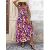 imagePRETTYGARDEN Womens Dresses 2025 Summer Floral Sleeveless Maxi Dress Casual Spaghetti Strap Tiered Flowy Beach Long DressFblue02