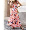 imagePRETTYGARDEN Womens Dresses 2025 Summer Floral Sleeveless Maxi Dress Casual Spaghetti Strap Tiered Flowy Beach Long DressFpink