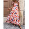 imagePRETTYGARDEN Womens Dresses 2025 Summer Floral Sleeveless Maxi Dress Casual Spaghetti Strap Tiered Flowy Beach Long DressFpink