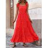 imagePRETTYGARDEN Womens Dresses 2025 Summer Floral Sleeveless Maxi Dress Casual Spaghetti Strap Tiered Flowy Beach Long DressFred