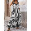 imagePRETTYGARDEN Womens Dresses 2025 Summer Floral Sleeveless Maxi Dress Casual Spaghetti Strap Tiered Flowy Beach Long DressSblack