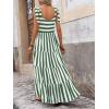 imagePRETTYGARDEN Womens Dresses 2025 Summer Floral Sleeveless Maxi Dress Casual Spaghetti Strap Tiered Flowy Beach Long DressSgreen