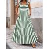 imagePRETTYGARDEN Womens Dresses 2025 Summer Floral Sleeveless Maxi Dress Casual Spaghetti Strap Tiered Flowy Beach Long DressSgreen