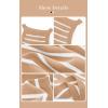 imagePRETTYGARDEN Womens Tops Dressy Casual Halter Neck Going Out Tank Tops for Women 2025 Slim Fit Ribbed Striped Summer TanksLight Khaki