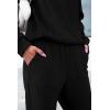 imagePRETTYGARDEN Womens 2 Piece Outfits 2024 Winter Fashion Tracksuits Long Sleeve Pullover Tops Straight Leg Pants Lounge SetsBlack