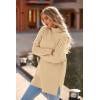 imagePRETTYGARDEN Womens Fall Oversized Turtleneck Sweater Casual Long Sleeve Chunky Knit Pullover Winter Tops BlouseApricot