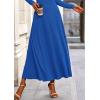 imagePRETTYGARDEN Womens Spring 2 Piece Outfits Dressy Casual Ribbed Knit Long Sleeve Crop Tops Maxi Flowy Skirts Matching SetsBlue
