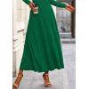 imagePRETTYGARDEN Womens Spring 2 Piece Outfits Dressy Casual Ribbed Knit Long Sleeve Crop Tops Maxi Flowy Skirts Matching SetsGreen