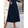 imagePRETTYGARDEN Womens Spring 2 Piece Outfits Dressy Casual Ribbed Knit Long Sleeve Crop Tops Maxi Flowy Skirts Matching SetsNavy