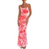 Floral Pink Red