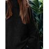 imagePRETTYGARDEN Womens 2025 Fall Turtleneck Oversized Sweaters Long Sleeve Chunky Knit Pullover Tops Winter Fashion ClothesBlack