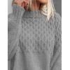 imagePRETTYGARDEN Womens Sweaters 2025 Fall Long Sleeve Casual Crewneck Chunky Pullover Cute Knit Sweater Winter TopsGrey