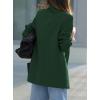imagePRETTYGARDEN Fall 2025 Blazers for Women Business Casual Long Sleeve Lapel Pockets Dressy Suit Jackets Work Office ClothesDark Green