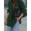 imagePRETTYGARDEN Fall 2025 Blazers for Women Business Casual Long Sleeve Lapel Pockets Dressy Suit Jackets Work Office ClothesDark Green