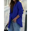 imagePRETTYGARDEN Fall 2025 Blazers for Women Business Casual Long Sleeve Lapel Pockets Dressy Suit Jackets Work Office ClothesRoyal Blue
