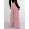 imagePRETTYGARDEN Womens Fall Wide Leg Trousers 2025 High Elastic Waist Loose Pleated Long Flowy Palazzo Work Pants with PocketsPink