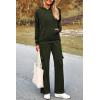 imagePRETTYGARDEN 2 Piece Sets For Women Fall 2025 Sweatsuits Outfits Lounge Matching Hoodie Set Travel Track Suits Winter ClothesArmy Green
