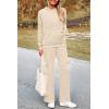 imagePRETTYGARDEN 2 Piece Sets For Women Fall 2025 Sweatsuits Outfits Lounge Matching Hoodie Set Travel Track Suits Winter ClothesBeige